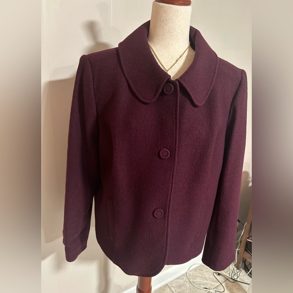 Pendleton Petite Cranberry Jacket - image 2